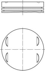 PISTON+SEGMAN 0.50mm (84.50mm) BMW M54 B30 E46 E39...