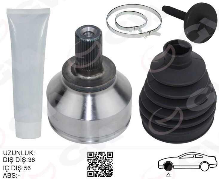 ÖN AKS KAFASI DIŞ SAĞ-SOL FOCUS II 03>11 C MAX ...