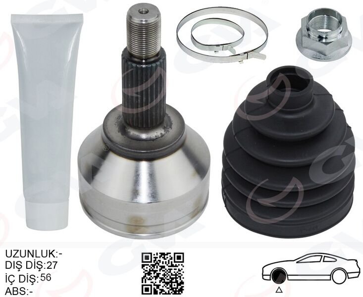 ÖN AKS KAFASI DIŞ SAĞ-SOL MONDEO III 2.0TDCI-2.0 B...