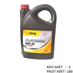 MOTOR YAĞI 10W30 7 LT PLATINUM TAM SENTETİK API SL...