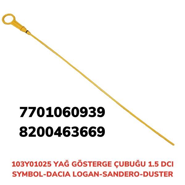 YAĞ GÖSTERGE ÇUBUĞU CLIO-SYMBOL 10=> (DİZEL)
