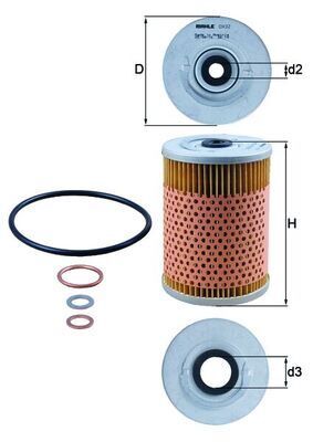 YAG FILTRESI MERCEDES M110 M116 M117 W126 W116 C12...
