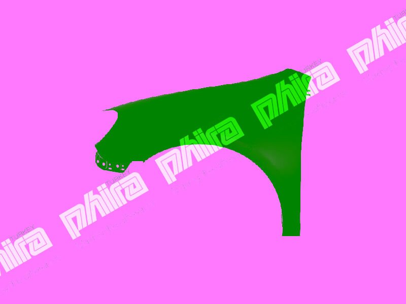 ÇAMURLUK ÖN SOL SAC VOLKSWAGEN GOLF 2012-2016