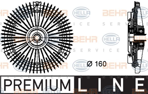 FAN TERMIGI W124-201 M602-603 84-93