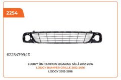 ÖN TAMPON IZGARASI SİSLİ LODGY (12-16)