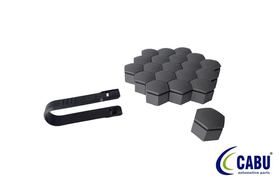 BİJON KAPAĞI (KÖMÜR METALİK)22X21mm INSIGNIA- A(20...