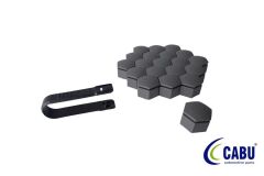 BİJON KAPAĞI (KÖMÜR METALİK)22X21mm INSIGNIA- A(20...