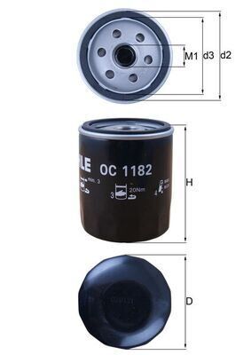 YAĞ FİLTRESİ MAZDA 3 (09-12)6 (02-07)CX-7 (09-13)