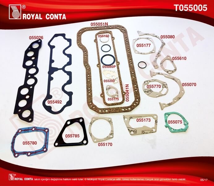 MOTOR TAKIM CONTASI (YARIM SKC SİZ) TEMPRA 1.6 TK
