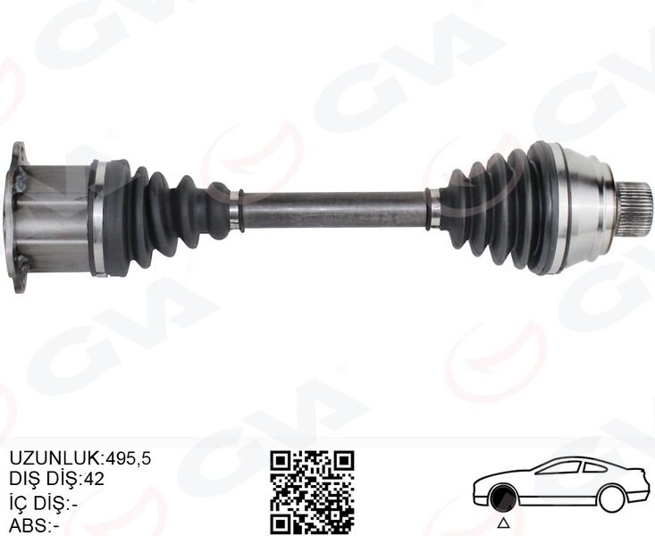 KOMPLE AKS ÖN SAĞ/SOL A6-A7-Q5 (OTOMATIK)2.0 TFSİ-...