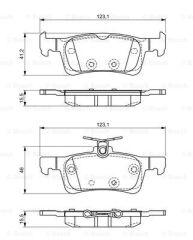FREN BALATASI 249 MM B.M 308 II (T9) 2014-