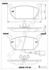 ÖN BALATA ÜSTTEN KULAKLI GOLF7-A3-LEON-OCTAVIA 12=...