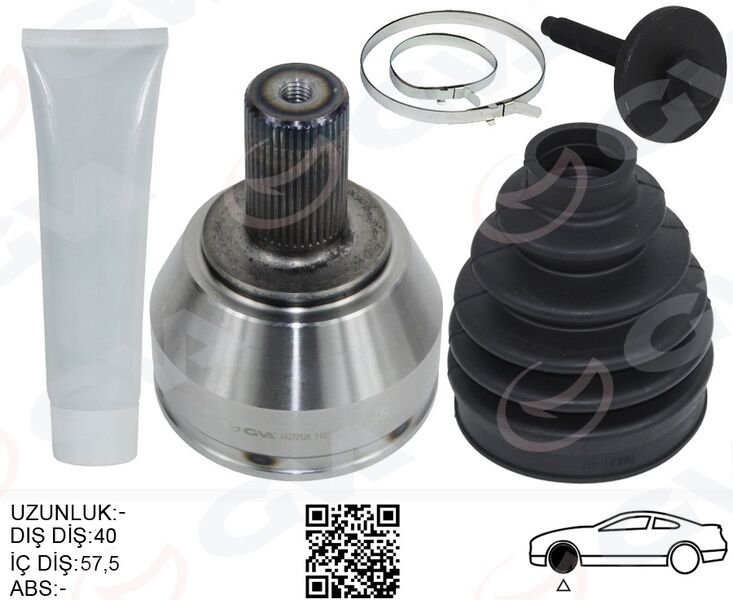 ÖN AKS KAFASI DIŞ SAĞ-SOL MONDEO IV 07>14 S MA...