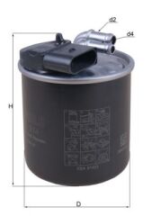 YAKIT FILTRESI MERCEDES OM651 W639 W447 W470 B906 ...