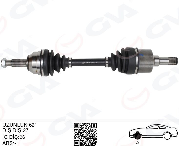ÖN AKS KOMPLE SOL FORD MONDEO I -II 1.6- 1.8 - 2.0...
