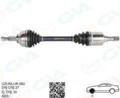 ÖN AKS SOL RENAULT TRAFIC II 01>14 2.0dCi OPEL ...