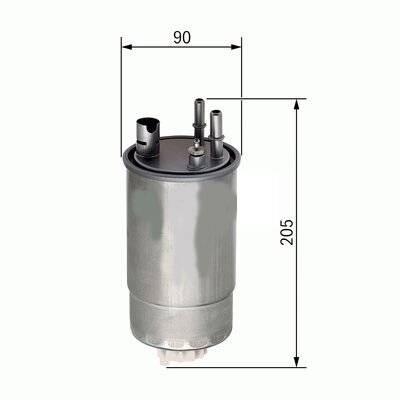 YAKIT FİLTRESİ DOBLO 1.9JTD (01-)- FIORINO 1.3D MT...