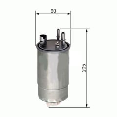 YAKIT FİLTRESİ DOBLO 1.9JTD (01-)- FIORINO 1.3D MT...