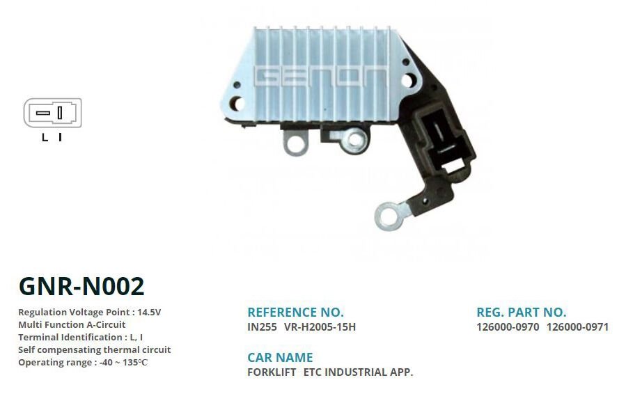 12V DAIHATSU-SUBARU-FORKLIFT IS MAKINASI 57.5mm (L...