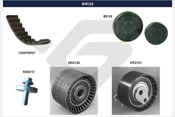EKSANTRİK GERGİ KİTİ CLIO II 01> CLIO III 04>...
