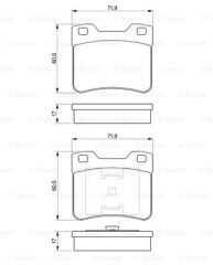 FREN BALATASI ON B.M 106 / SAXO 91-