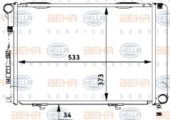 SU RADYATORU MANUEL KLIMASIZ W124 M601 85-95