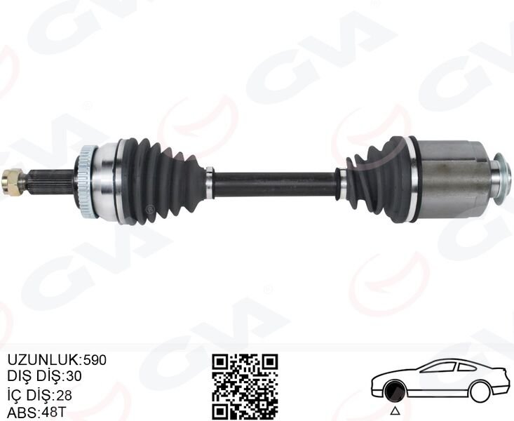 KOMPLE AKS ÖN SAG ABSLI HYUNDAI IX35 2.0 CRDI A-T ...