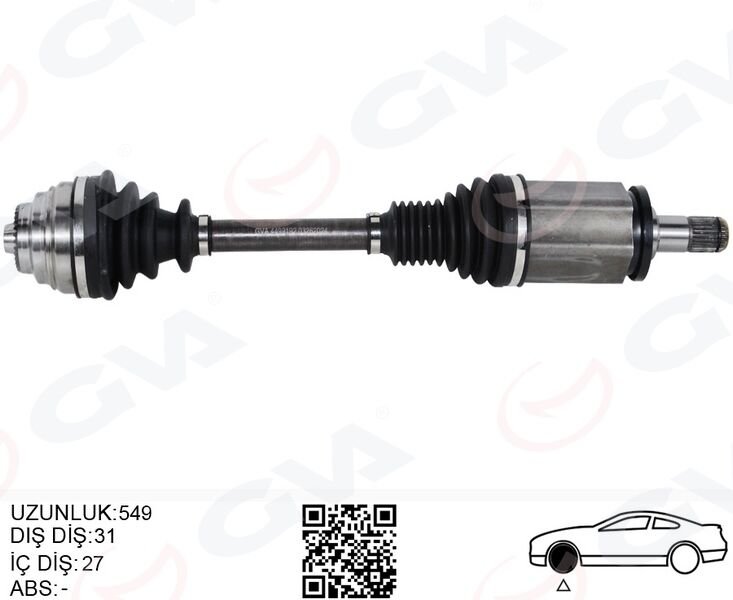 KOMPLE AKS ÖN SOL BMW F20 F22 F30 F32 F33 F34 F36 ...