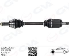 KOMPLE AKS ÖN SOL BMW X5 E70 X6 E71 E72(637MM)