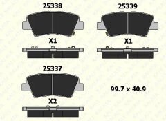 ARKA FREN BALATA HYUNDAI i20 1.2L G4LA 15-20 1.4L...