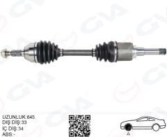 KOMPLE AKS ÖN SOL OPEL ASTRA J 1.4 T-1.6i A-T (09-...