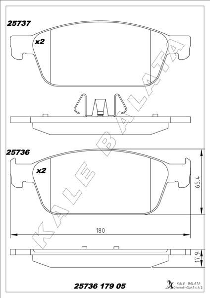ON FREN BALATASI FOCUS III 14> C-MAX 06>11 1...