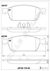 ON FREN BALATASI FOCUS III 14> C-MAX 06>11 1...