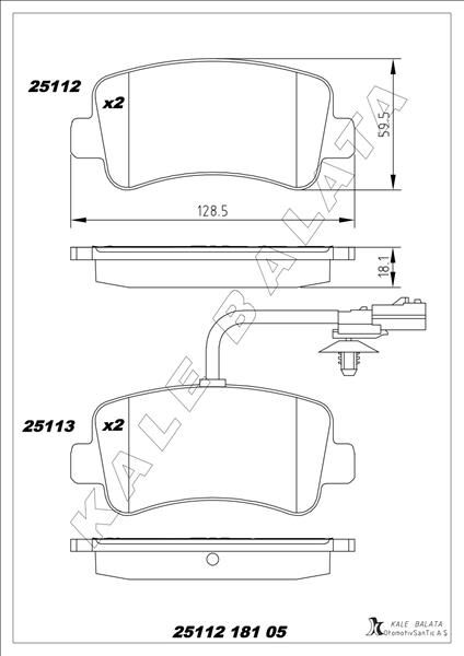 ARKA BALATA MASTER III 10>MOVANO 10> 2.3 DCİ...