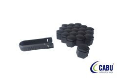 BİJON KAPAĞI (SİYAH)17X23mm CORSA C-D-E. ASTRA G-H...