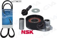 TRİGER SETİ FIESTA 95> 1.25i 1.4i 16V 117 DİŞ