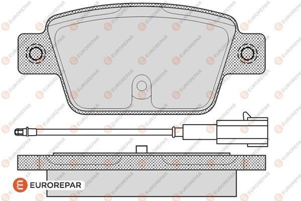 FREN BALATASI ARKA DISK CIFT FISLI LINEA STILO 07-14