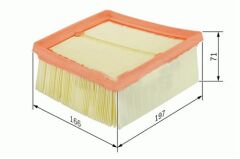 HAVA FİLTRESİ FIESTA VI 08=> BMAX 12=> TRANS...