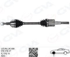 ÖN AKS KOMPLE SOL FORD YENI FOCUS IV 17> SANZ. ...