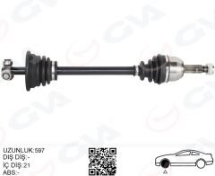 ÖN AKS SOL RENAULT EXPRESS (F40.G40) 1.9 D (85-98)
