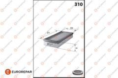 HAVA FILTRESI POLO-IBIZA-FABIA-A1 CWVA-CWVB 1,6  14-