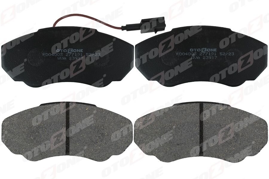 ÖN FREN BALATASI (FİŞLİ) PEUGEOT BOXER-CITROEN JUM...