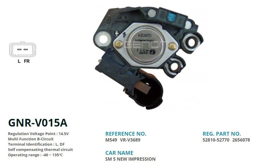 12V RENAULT LATITUDE (L DF)