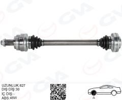 KOMPLE AKS ARKA SOL BMW X3 E83 04> (627MM)
