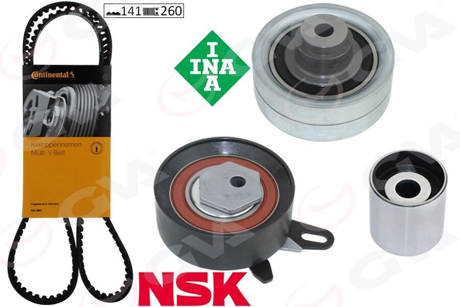 TRİGER SETİ (141x26) CRAFTER 2.5TDI BJK-BJL-BJM (K...