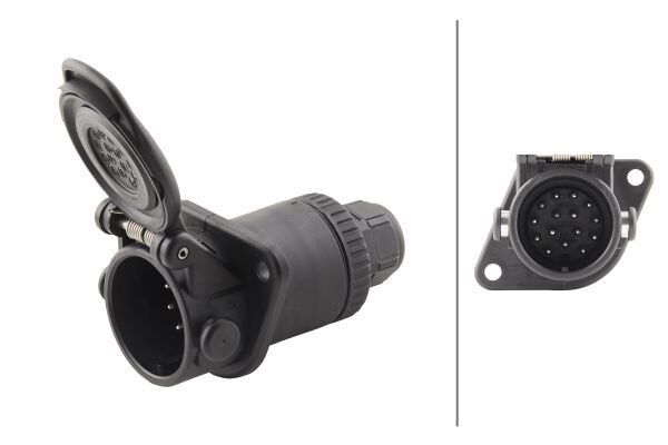 SOKET ELEKTRIK SOKETI 15 PIN DEMAG-FAYMONVILLE-FORD-JAEGER-LIEBHERR-MAN-NOOTEBOOM-SCANIA-TEREX-VAN HOOL-VDL-YANMAR