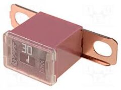 (0475030) YAN AYAKLI SİGORTA 30 AMPER PEMBE