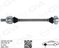 KOMPLE AKS ARKA SOL BMW X3 E83 04> (680MM)