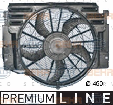 KLIMA FAN MOTORU X5 E53 00-06