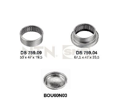 TORSİYON TAMİR TAKIMI (KİTİ) KEÇE'SİZ/KAPAKLI P20...